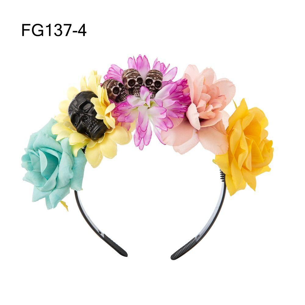 Черная вуаль, повязка на голову с цветком розы на Хэллоуин, свадебный головной убор для женщин