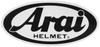 Наклейка ARAI (11X5) 1591 г. (Старый номер детали: 1591 г.) 121591
