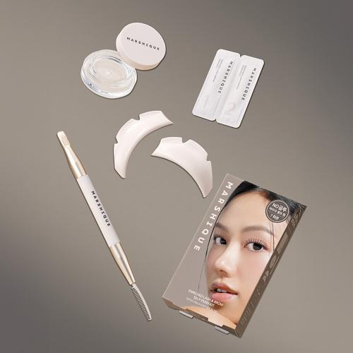 [Marshique] Enriched Lash & Brow Self Perm Kit with Black Tinting Serum (EPK01)