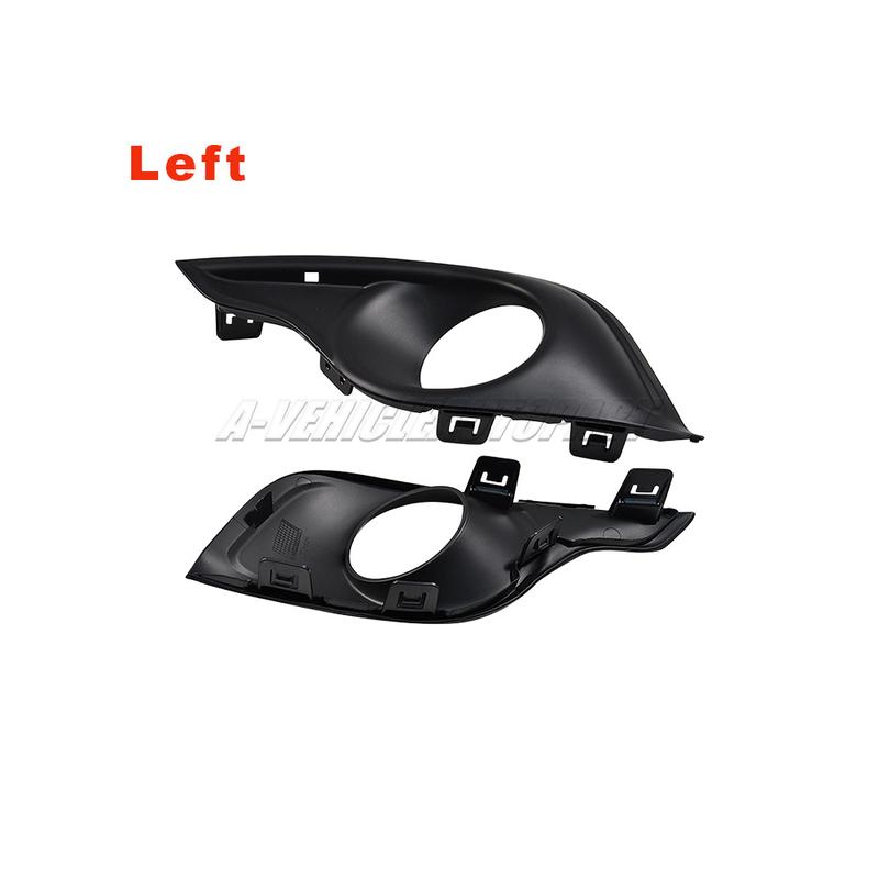 New For Citroen DS4 2011-2015 Front Bumper Fog Lamp Grille Trim Left or Right ABS Black Easy Installation car accessories 745375