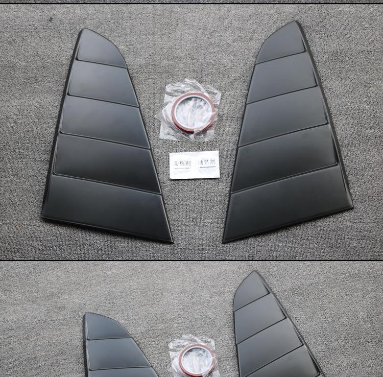 15-20 Ford Mustang CERVINI'S Side Window Louvers