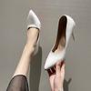 Fashion 2025 New Classics Women's High Heel Pointed Shoes   Wedding Heels Ladies Pump  Shoes