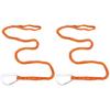 4~1PCS Kayak Paddle Leash Adjustable Stretchable Strap Prevent loss Stretchable Coiled Lanyard Leash for Canoing Fishing Boating