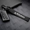 Car Badges Keychain Strap Key Chain Rings Keyring Lanyard Accessories For Mitsubishi Lancer Outlander 3 Asx L200 Pajero Eclipse