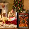 Advent Calendar Christmas Countdown Calendar 2D Acrylic Firefighter Hanging Ornaments