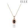 Ожерелье Ella Oval Onyx Elbrnn205