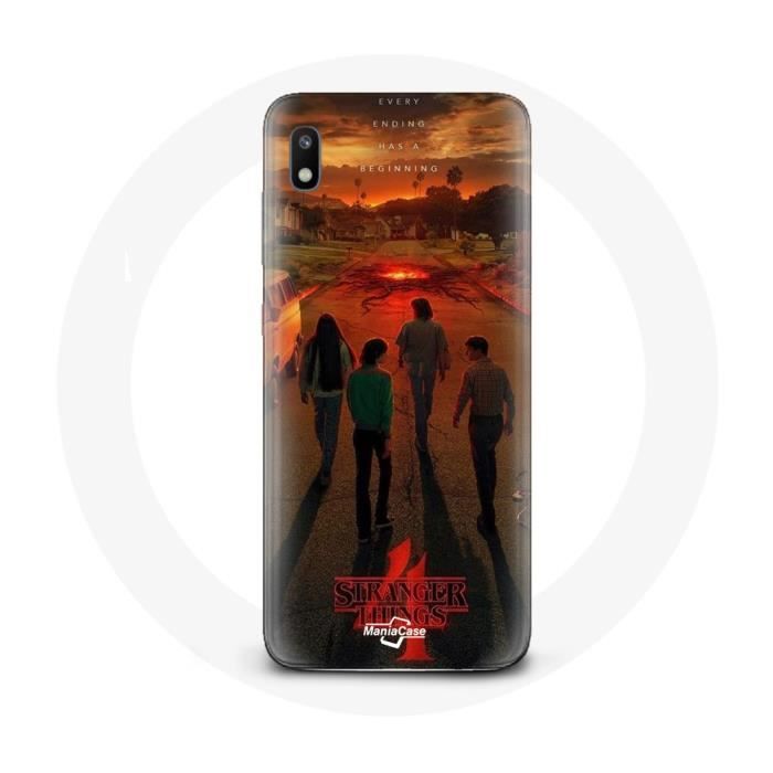Case for Samsung Galaxy A10 Stranger Things Season 4 Poster Art Crews of the New Theory