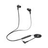 ELECOM Headset Wired Earphone Microphone 4 Pole Stereo with 4 Pole Conversion Cable Black 3.5mm HS-EP17TBK