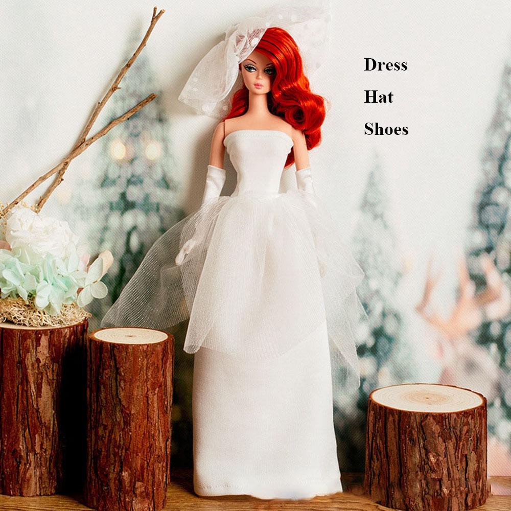 Элегантный костюм для куклы, набор платьев супермодели для 30-сантиметровой куклы/для кукол BJD 1/6/для куклы 11,5 дюймов