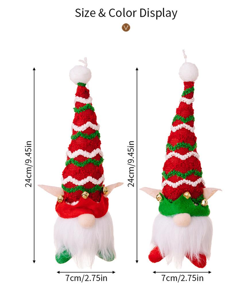 2024 New Year Glowing Gnome Christmas Faceless Doll Home X-mas Decoration Navidad Natal Children Gifts