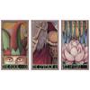 Erenberg Tarot Deck in Rigid Box 12*7cm, Intimate Close-Up Illustrations - Standard Tarot Cards Double-embossed Cardstock