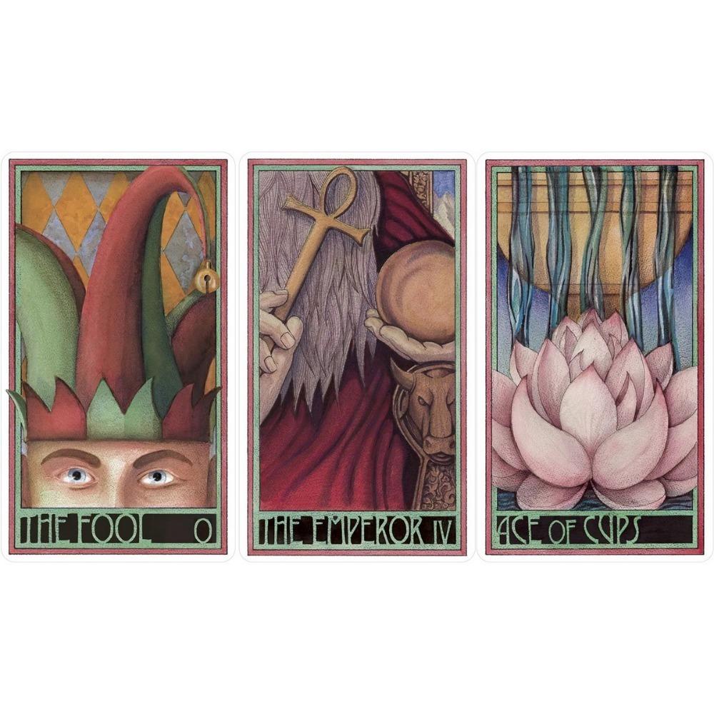 Erenberg Tarot Deck in Rigid Box 12*7cm, Intimate Close-Up Illustrations - Standard Tarot Cards Double-embossed Cardstock