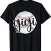 Baseball Gigi Baseball Fan Proud Baseball Grandma Gigi T-Shirt