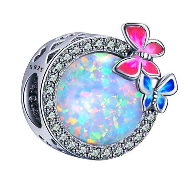 Розовые подвески, бусины из муранского стекла, платовые подвески Ley 925, подходят для браслета, ожерелья, подвеска, серебряный кулон 925, ювелирные изделия