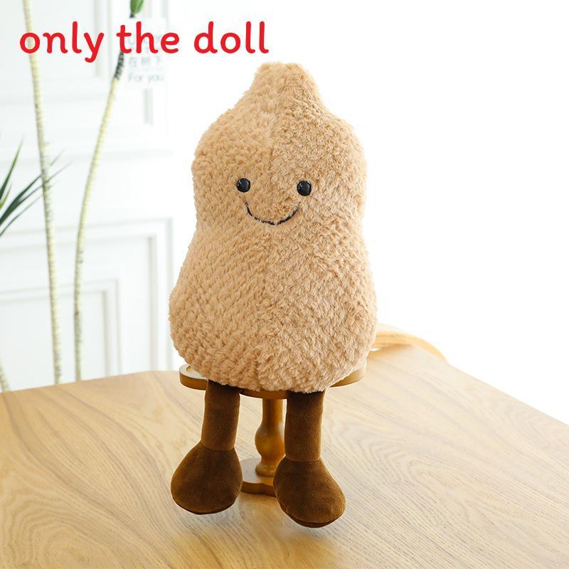 Novelty Plush Pillow With Persimmon And Peanut Animal Designs For Kids And Collectors