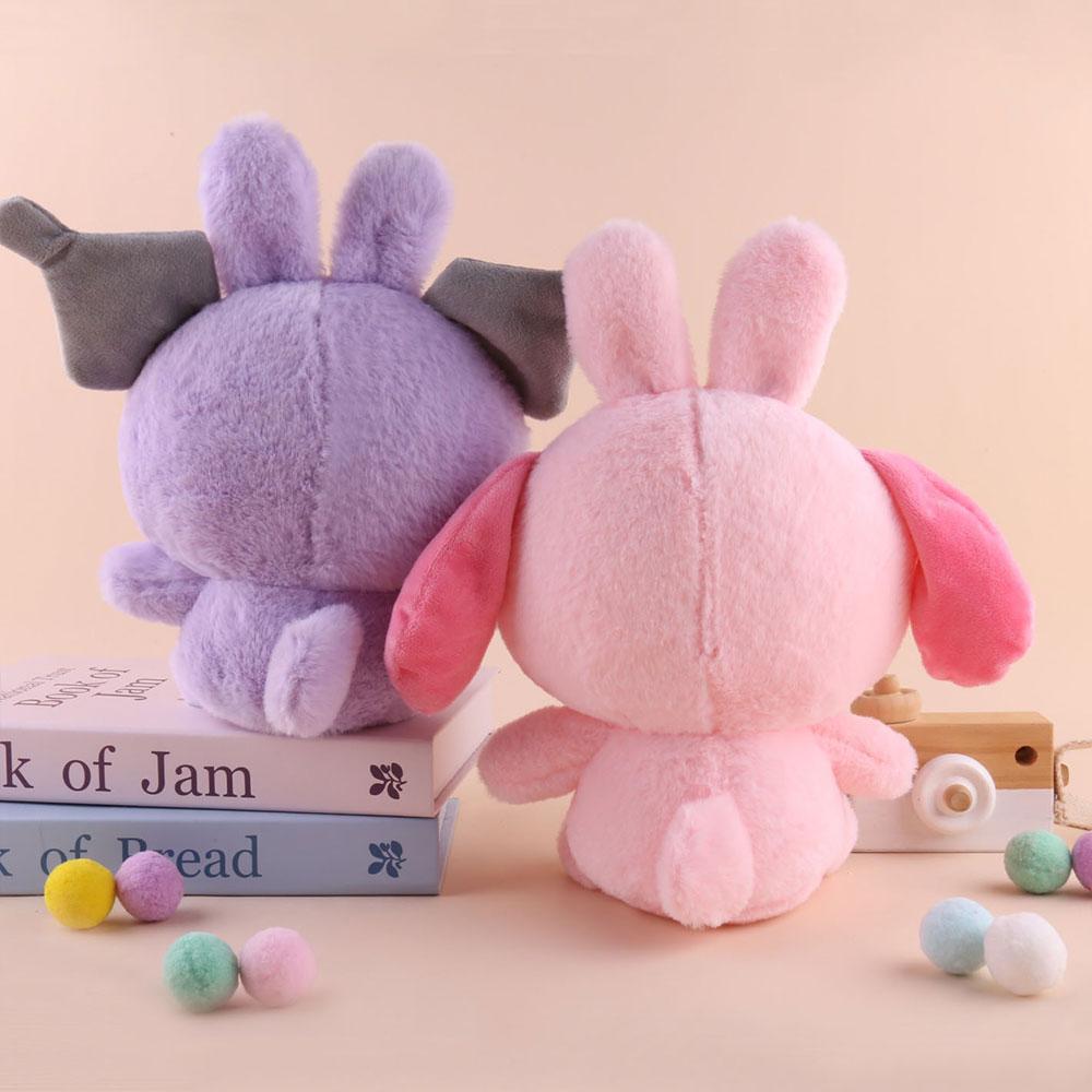 Новая 25 см плюшевая кукла Sanrio игрушки каваи Hello Kitty Kuromi Melody Cinnamoroll мягкая набивная плюшевая игрушка аниме игрушка подарок для детей