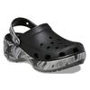 Crocs Классические клоги EVA Женская обувь Черный Мультиколор 208123-0C4