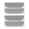 4pcs Rear Open Sign Universal Car Door Stickers Safety Reflective Tape Warning Mark