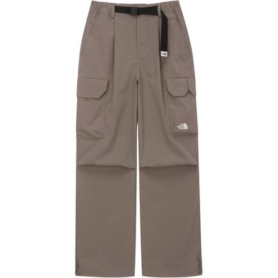 The North Face Штаны Neilton С логотипом-буквой Однотонные На молнии Свободные Широкие Повседневные Штаны Унисекс Коричневые NP6NQ51K