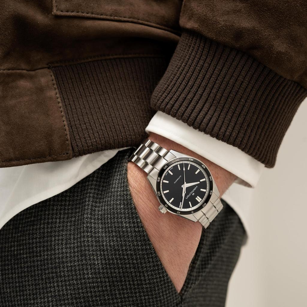 HAMILTON Watch Genuine Warranty Jazzmaster Performer Mechanical Automatic Winding H36205130 Unisex Imported [Hamilton] [Regular Product]