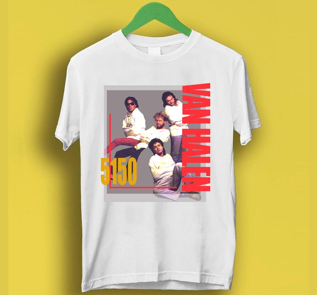 Bill and Ted's Adventure Van Halen Worn Movie Replica Shirt Music, Unisex Shirts