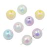 Acrylic Beads Colorful Round Beads for DIY Necklace Bracelet Earring Jewelry Making