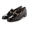 Carino Mode et Giacomo Cushioned Bit Loafers, Black, Size 22.5