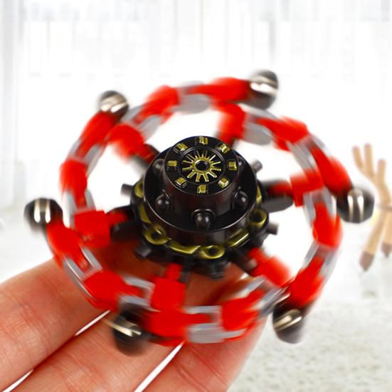 Деформационная волчка, игрушка, портативная цепочка для снятия стресса, цепочка на кончиках пальцев, механический гироскоп, развивающая игрушка, спиннер, сенсорные дети и взрослые