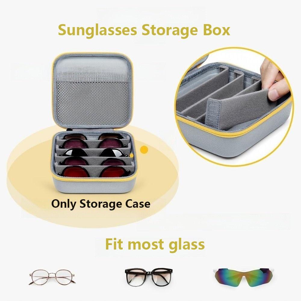 Hard Shell EVA Glasses Case Large Capacity Eyeglasses Storage For Women Men