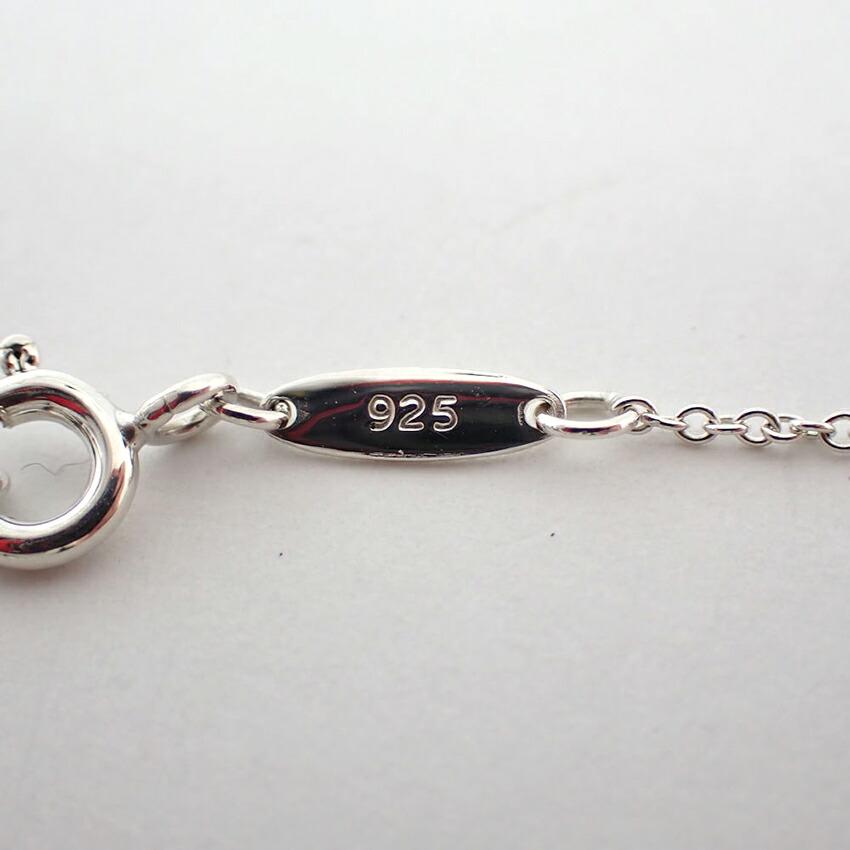 [Used] TIFFANY/Tiffany 925 Double Loop Necklace [g389-59]