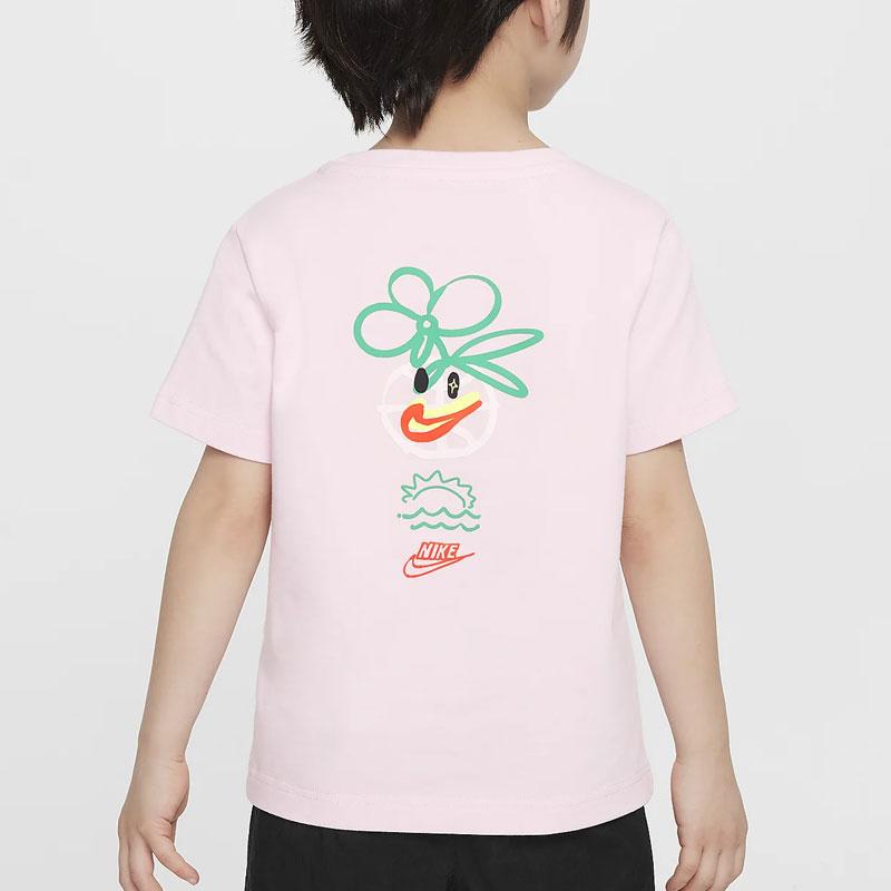 Nike Kids T Shirts Crew Neck Moderate HM9278-663