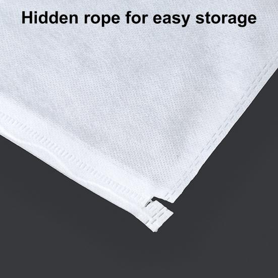 10 шт./пакет, пылезащитный мешок для сушки обуви на шнурке, нетканый материал, практичный грязезащитный чехол для сушки обуви для дома