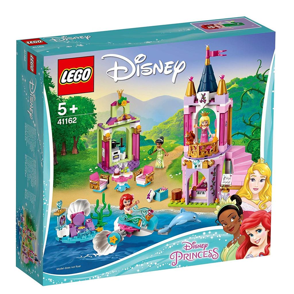 LEGO Disney Princess Принцесса и вечеринка принцесс 41162 Block Toy Девочка Ариэль, Аврора, Тиана