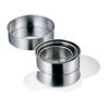 18-8 Total Aperture Rare Cake Pan, Removable Botto