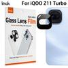 Для iQOO Z11 Turbo 5G Стекло IMAK Стекло высокой четкости Пленка на объектив Черная версия