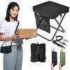 Northdeer New Folding Aluminum Alloy Construction with Shoulder Strap and Portable Outdoor Chair with Integrated Storage Camping Design Japanese