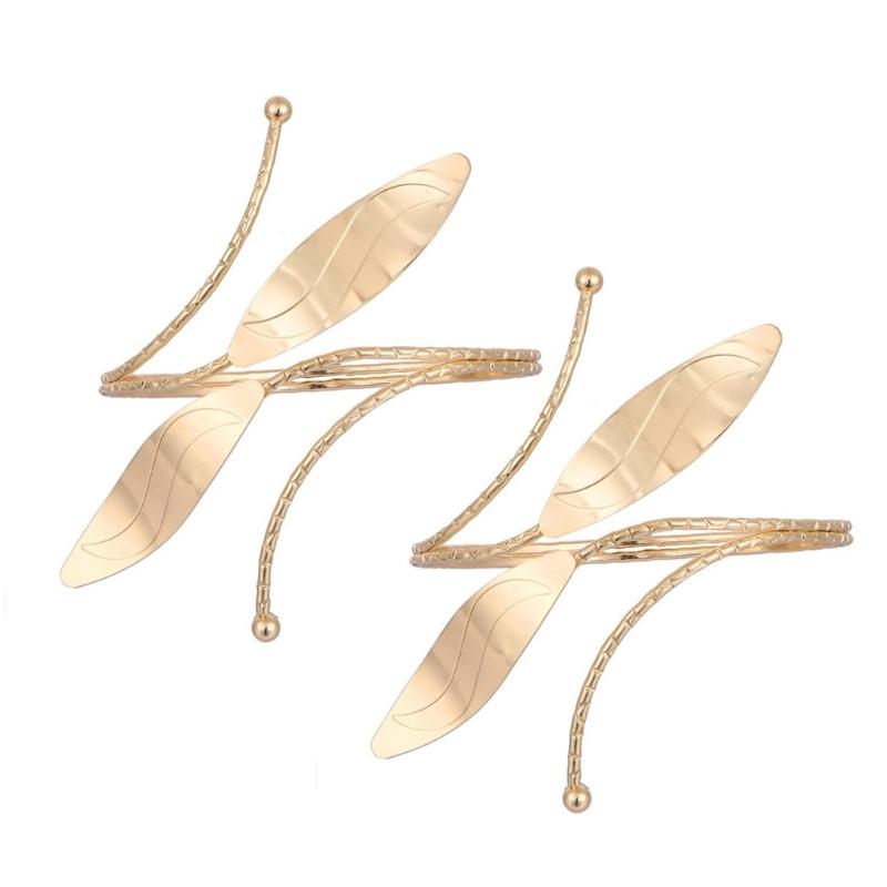 Upper Arm Chain Cuffs for Women Teens Armlet Bangle Bracelets for Girls Women Flexible Beach Jewelry Sparkly Leaf