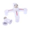 E27 To E27 Led Bulb Lamp Holder 2 1N 1/3 In 1/4 In 1/ 5 In 1 E27 Base Socket Splitter Led Lamp Socket Light Bulb Adapter Holder