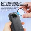 Tempered Glass Film For Insta360 X4 X5 Screen Protector Anti-Scratch Lens Guard Cap Protective Kit 360°Video Camera Accessores