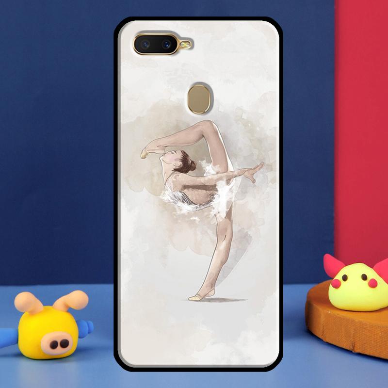 Чехол Love Gymnastics для Oppo A91 A5 A9 A16 A76 A96 A58 A78 A98 A52 A72 A74 A94 A54 S A57 A77 A15 A17