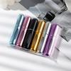 6pcs Portable Spray Bottles Travel Size 5ml Self-priming Bottom Fill Perfume Bottle Set