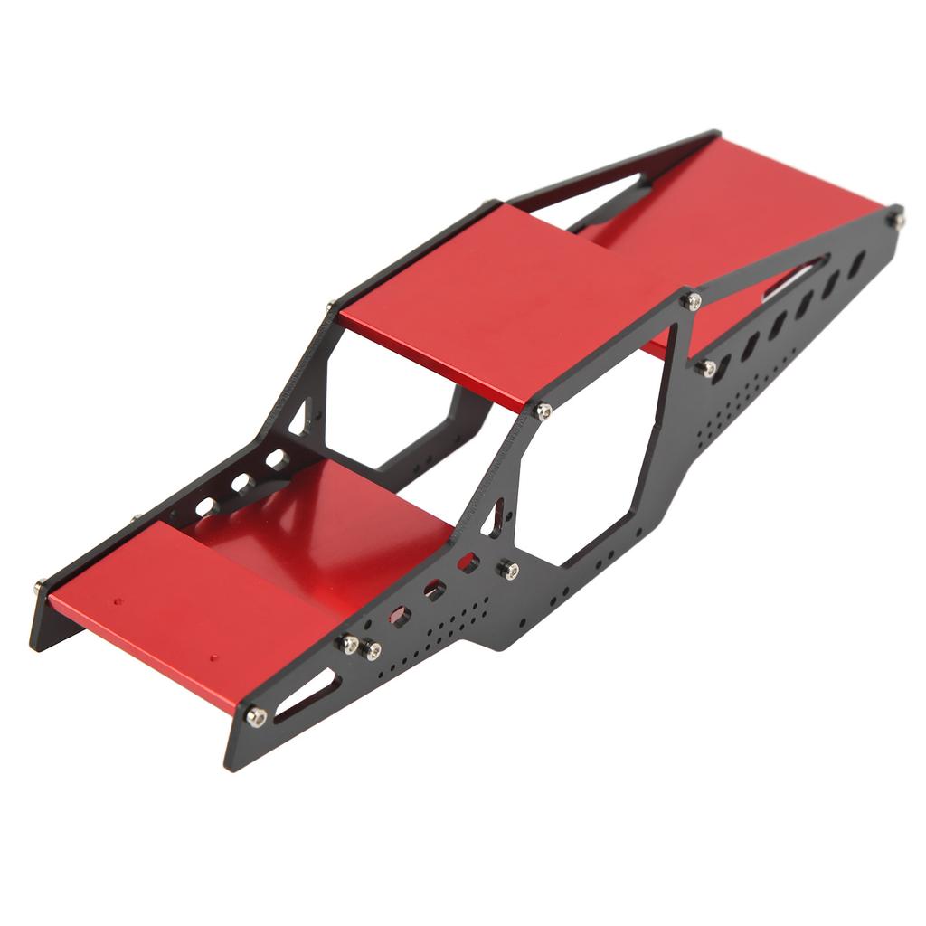 Aluminum Alloy RC Car Frame Body Shell Roll Cage 1 24 RC Car Upgrade Parts for Axial SCX24 Red