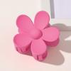 2pcs Women Cute Big Flower Hair Claw Shaped Clip Ladies Girls Candy Colors HairClips~