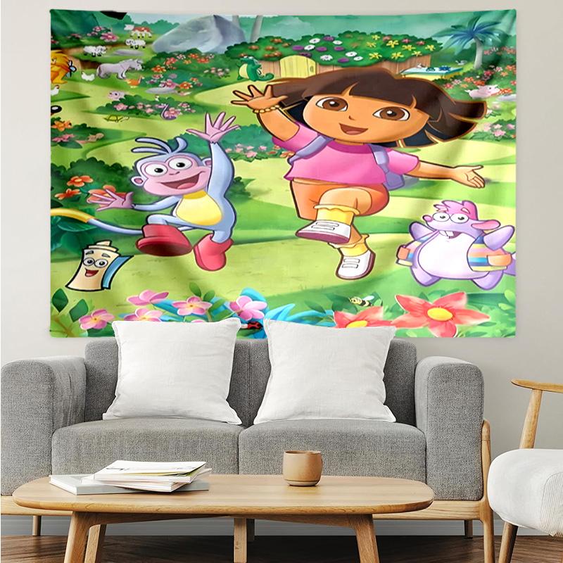 D-Doras The Explorer2 Tapestry for Bedroom Aesthetic Classroom Tapestries Wall Hanging for Living Room Dorm Office,Ideal Creative Gift