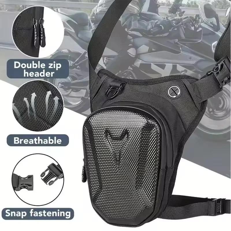 Мужская мотоциклетная сумка для ног для кемпинга, отдыха, поясная сумка, сумка для путешествий, походов, альпинизма, активного отдыха, карманная, водонепроницаемая