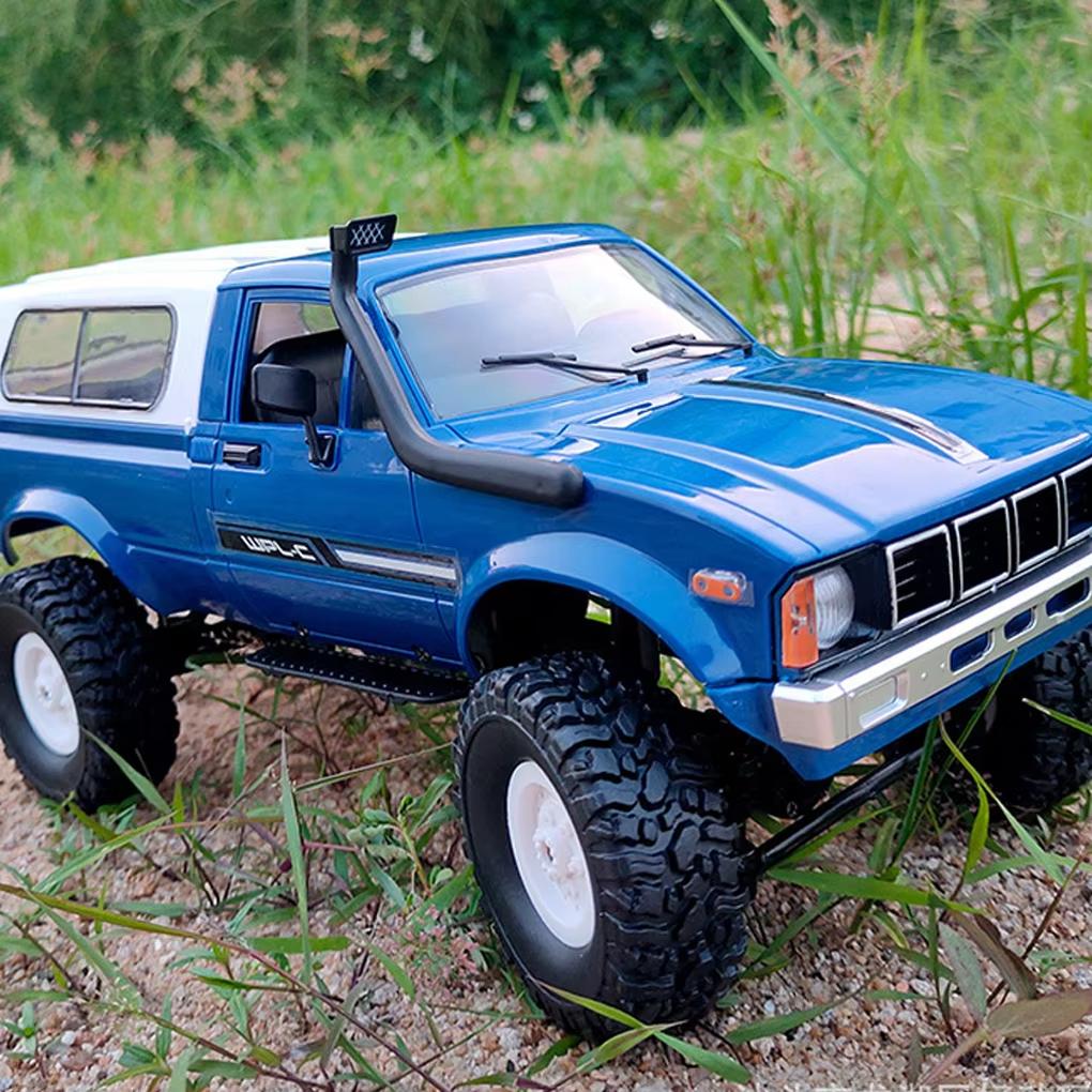 2024 Новый полномасштабный радиоуправляемый автомобиль 1:16 2.4G 4WD Rock Crawler Electric Buggy Climbing Truck LED Light on-road 1/16 для детей Подарки Игрушки