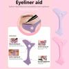 Eyeliner Applicators Guides Mascara Shield For Make Up Reusable Eye Stencils Eyelash Eyeshadow Lip Applicators Make Up Aid Tool