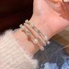 Korean Multi-Layer Pearl Bracelet for Women - Light Luxury Starry Sky Design