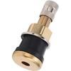 Acouto valve stem, Brass Valve Stem,10 Pcs Brass Valve Stem TR501 High Strength Tubeless Truck Valve Stem for 0.625in Valve Holes