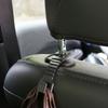Крючок на подголовник автомобильного сиденья, клипса, органайзер, вешалка, универсальный держатель для спинки заднего сиденья автомобиля, аксессуары для интерьера автомобиля
